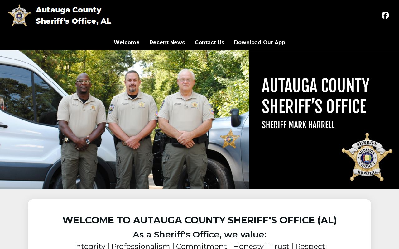 Autauga County released inmates sheriff office source